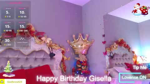 GiselleNoah online show from 12.27.24