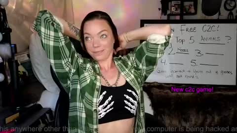 Snapshot of goddess_of_mars chatting on 05.07.26 Patricia Mars Goddess of Mars twitter thegoddessmindy online show from 05.07.26
