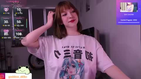 Snapshot of goddessakiko chatting on 03.09.25 Akiko online show from 03.09.25