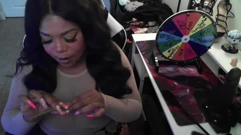 Snapshot of goddesscocoaa chatting on 01.30.25 Goddess Cocoa online show from 01.30.25