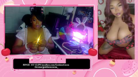 Snapshot of goddesscocoaa chatting on 04.06.26 Goddess Cocoa online show from 04.06.26
