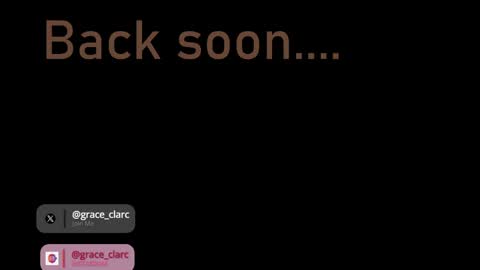 Grace clarc online show from 03.26.26