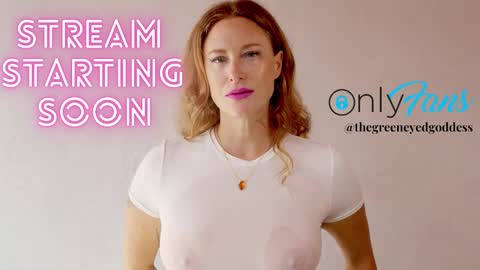 Green Eyed Goddess online show from 10.28.25