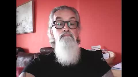 Snapshot of grybear60 chatting on 02.21.25 Grybear online show from 02.21.25