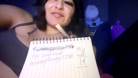 h0n3ycup online show from 10.10.25