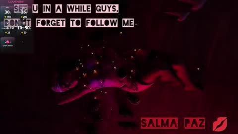 Snapshot of hairyandsexysalma chatting on 02.19.25 SALMA online show from 02.19.25