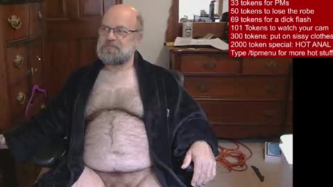Snapshot of hairydaddybear69 chatting on 06.05.26 HairyDaddyBear69 online show from 06.05.26