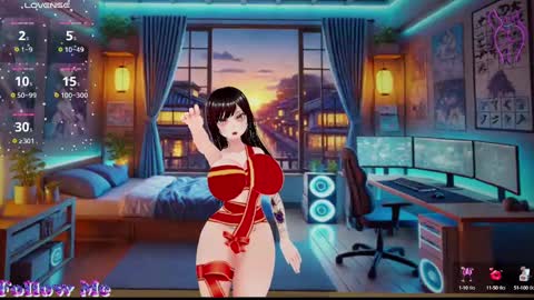 Snapshot of hanaedamgirl chatting on 12.02.24 Hanae online show from 12.02.24