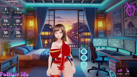 Snapshot of hanaedamgirl chatting on 12.24.24 Hanae online show from 12.24.24