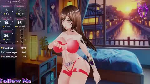 Snapshot of hanaedamgirl chatting on 01.23.25 Hanae online show from 01.23.25