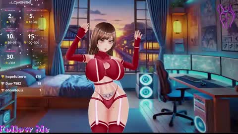 Snapshot of hanaedamgirl chatting on 01.29.25 Hanae online show from 01.29.25