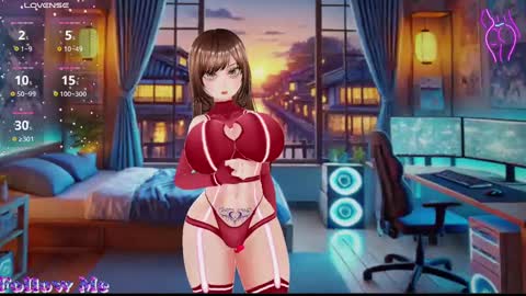 Snapshot of hanaedamgirl chatting on 02.01.25 Hanae online show from 02.01.25