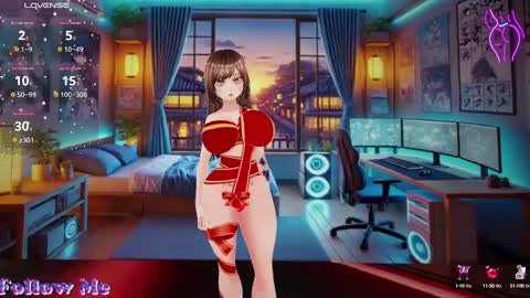 Snapshot of hanaedamgirl chatting on 02.15.25 Hanae online show from 02.15.25