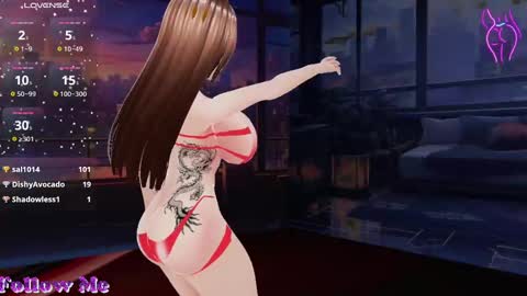 Snapshot of hanaedamgirl chatting on 02.18.25 Hanae online show from 02.18.25