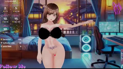 Snapshot of hanaedamgirl chatting on 02.23.25 Hanae online show from 02.23.25