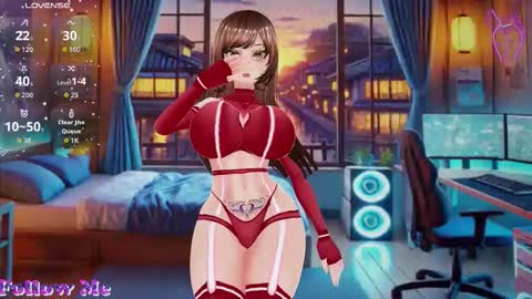 Snapshot of hanaedamgirl chatting on 10.18.25 Hanae online show from 10.18.25