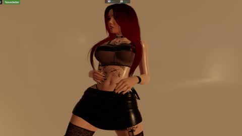 Snapshot of hannah3dx chatting on 02.19.26 Hannah online show from 02.19.26