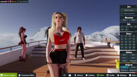 Snapshot of hikary__moon chatting on 10.01.25 Eva online show from 10.01.25