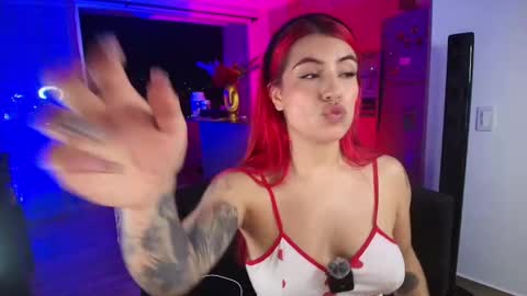 Snapshot of holyeva chatting on 10.24.25 online show from 10.24.25