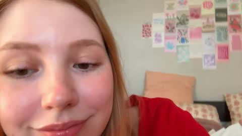 Snapshot of horney_audrey chatting on 02.24.26 Audrey online show from 02.24.26