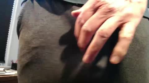 Big uncut cock dripping online show from 10.27.25