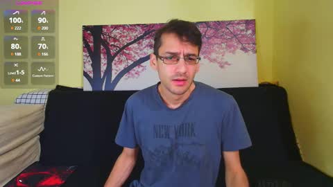 Snapshot of hungeddy chatting on 10.25.25 Eddy online show from 10.25.25