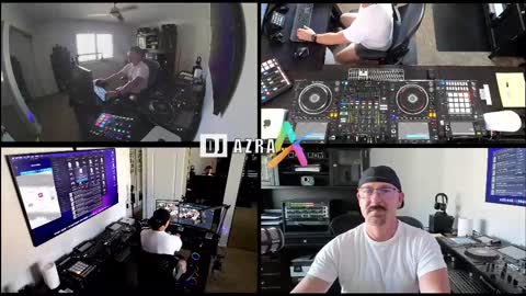 Snapshot of imdjazra chatting on 09.13.25 DJ Azra online show from 09.13.25