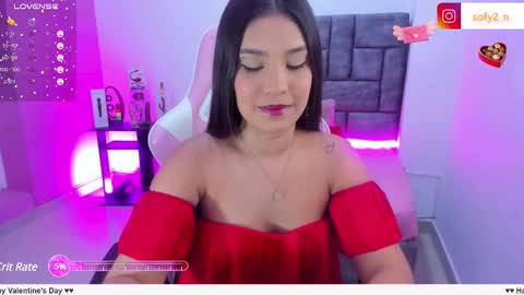 Snapshot of imsofy_1 chatting on 02.14.25 sofy online show from 02.14.25