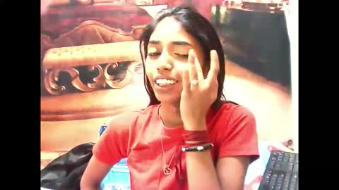 Snapshot of indiansexyslender4u2luv chatting on 10.21.25 indiansexyslender4u2luv online show from 10.21.25