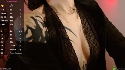 Snapshot of inked_val chatting on 03.04.25 Valerie online show from 03.04.25