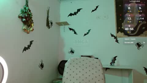 Snapshot of inked_val chatting on 10.23.25 Valerie online show from 10.23.25