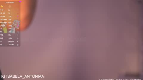 Snapshot of isabela_antonia_ chatting on 02.26.25 online show from 02.26.25