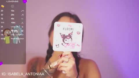 Snapshot of isabela_antonia_ chatting on 09.10.25 online show from 09.10.25