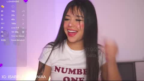 Snapshot of isabela_antonia_ chatting on 10.16.25 online show from 10.16.25