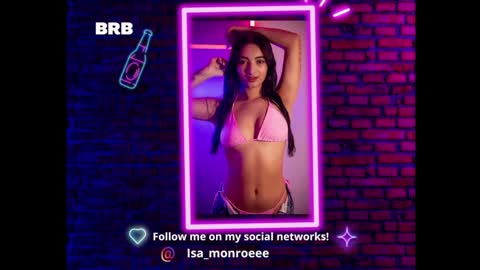Isa Monroee  online show from 01.07.25
