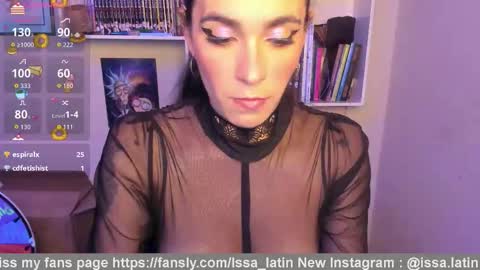 INSTAGRAM issabella18   TWITTER issa latin online show from 02.14.26