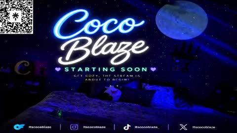 CoCo Blaze online show from 07.01.26