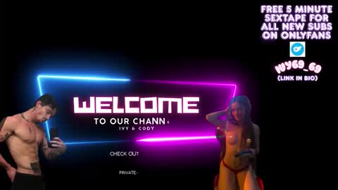 Snapshot of ivy69_9 chatting on 10.10.25 ivy69 9 and cody online show from 10.10.25