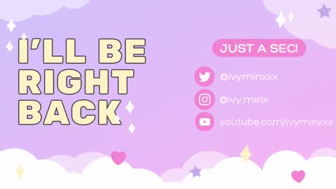 Snapshot of ivyminxxx chatting on 01.19.25 Ivy Minxxx online show from 01.19.25