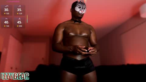 Snapshot of izzybear_ chatting on 10.31.25 IzzyBear online show from 10.31.25