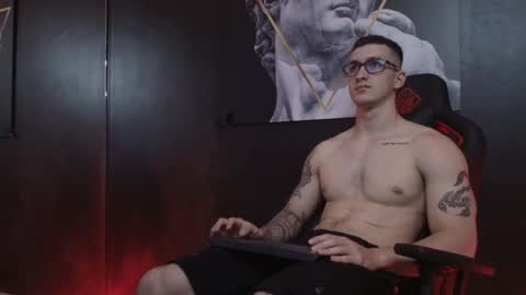 Snapshot of jacksonolsenn chatting on 10.14.25 Jackson Olsen online show from 10.14.25