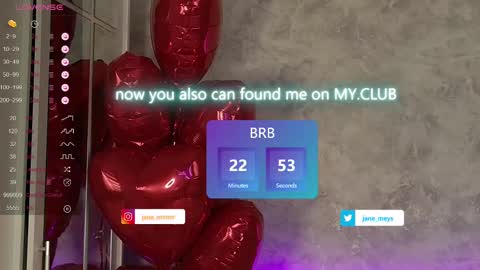 Snapshot of jane_meys chatting on 02.17.25 your kitty JANE roawww online show from 02.17.25