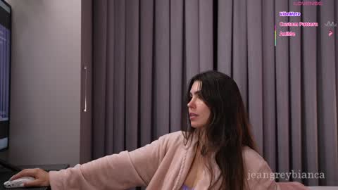 Snapshot of jeangreybianca chatting on 10.21.25 Bianca online show from 10.21.25