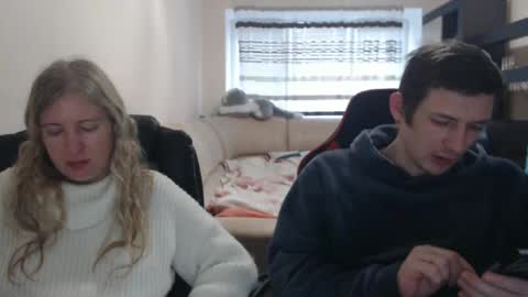 Snapshot of jenisandpeter chatting on 03.03.25 JenisAndPeter online show from 03.03.25