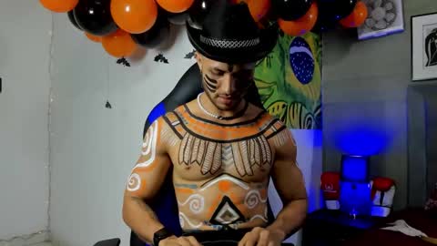 Snapshot of jhonny_flames7 chatting on 10.29.25 jhonny online show from 10.29.25