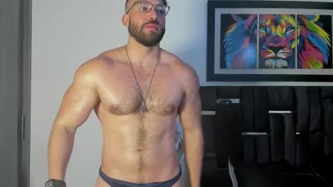 Snapshot of joshualyon chatting on 11.05.25 Joshua The Lion online show from 11.05.25