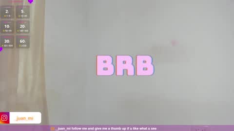 Snapshot of juanmiiss chatting on 09.29.25 Juan Miguel online show from 09.29.25