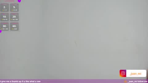 Snapshot of juanmiiss chatting on 10.13.25 Juan Miguel online show from 10.13.25