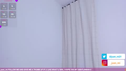 Snapshot of juanmiiss chatting on 10.31.25 Juan Miguel online show from 10.31.25