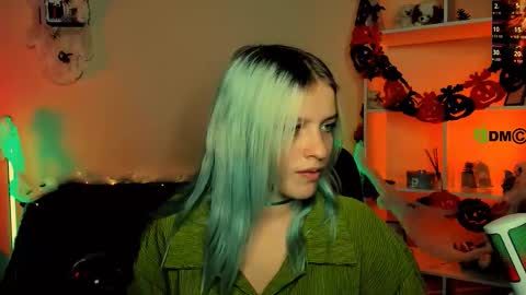 Snapshot of kaela_spell_ chatting on 10.26.25 kaela_spell_ online show from 10.26.25